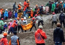 Indonesia resumes search for about 80 missing after landslide kills 10
