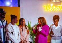 Kamala Harris meets Black Sherif, other Ghanaian creatives