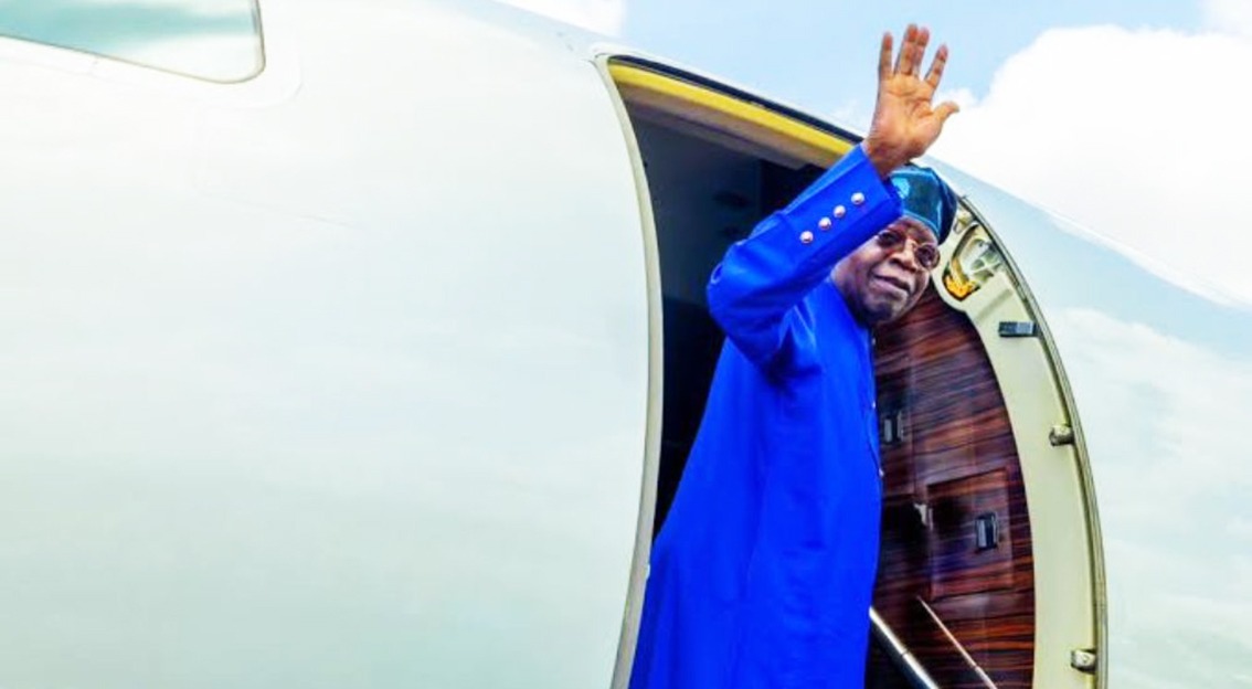 Tinubu leaves Abuja for Republic of Turkey
