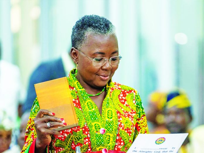 Emelia Arthur, Miniser for Fisheries