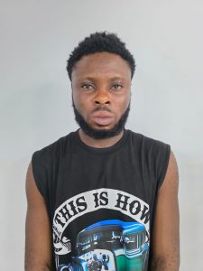 James Sunday, 25, is among the suspects arrested