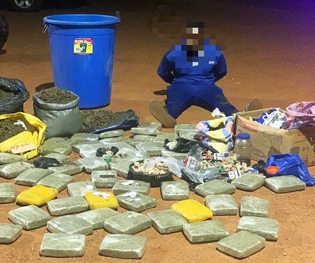 The suspect and the drugs