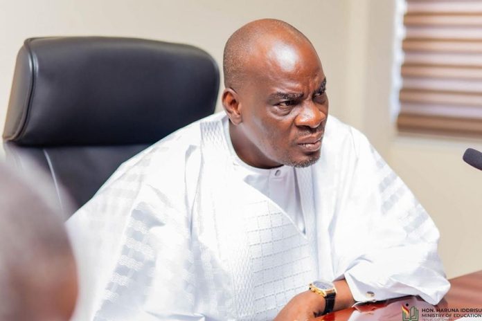 Mr Haruna Iddrisu, Minister for Education