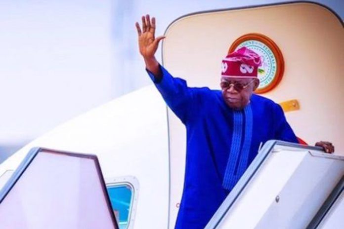 Tinubu Departs Abuja