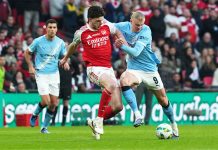 Man City beat Arsenal as title race hots up