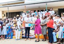 Friends of Julius Debrah Donate to Kumasi Children’s Home to mark 60th Birthday