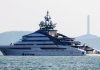 Russian superyacht sails through Strait of Hormuz despite blockade