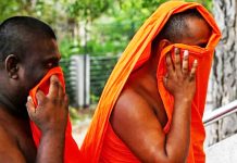 Sri Lankan monks arrested after 110kg of cannabis discovered in their luggage