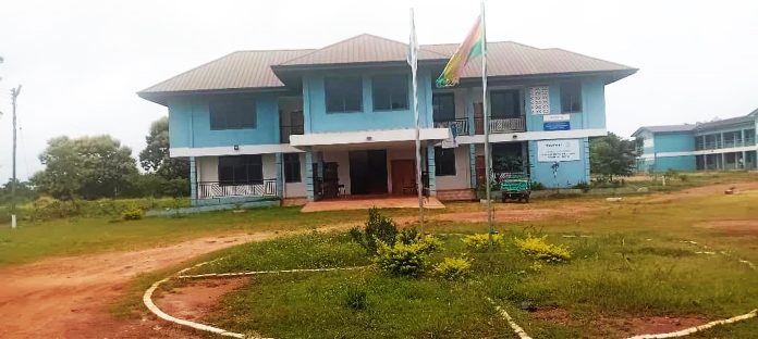 Administration Block - emerging galamsey site