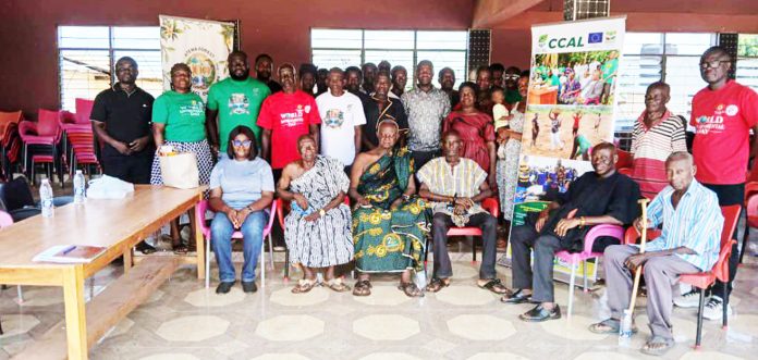 Concerned Citizens of Atewa Landscape (CCAL), traditional leaders, and other stakeholders in a group photograph