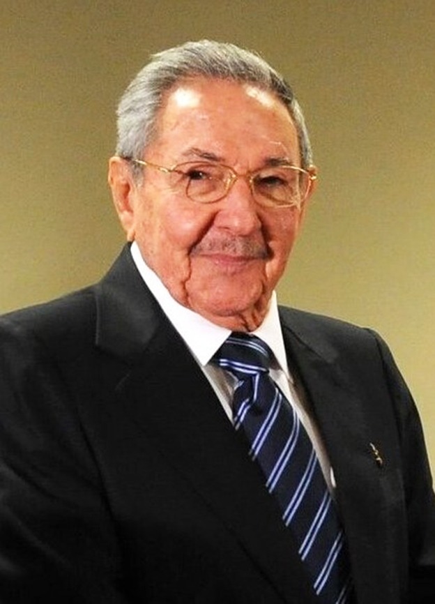Cuban president Raúl Castro