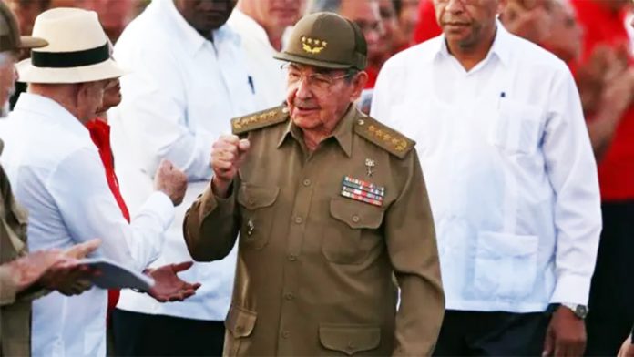 Former President Raul Castro, pictured in 2017