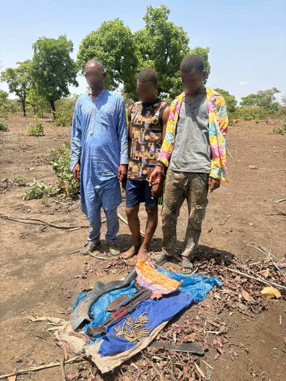 Ghana Police Arrests Four Suspected Armed Robbers in Bolgatanga