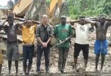 Galamsey: NAIMOS Nabs Chinese, 7 Ghanaians in Ashanti Region
