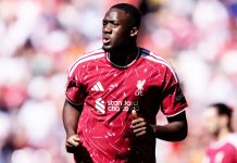 Konate expresses sadness over Liverpool goodbye