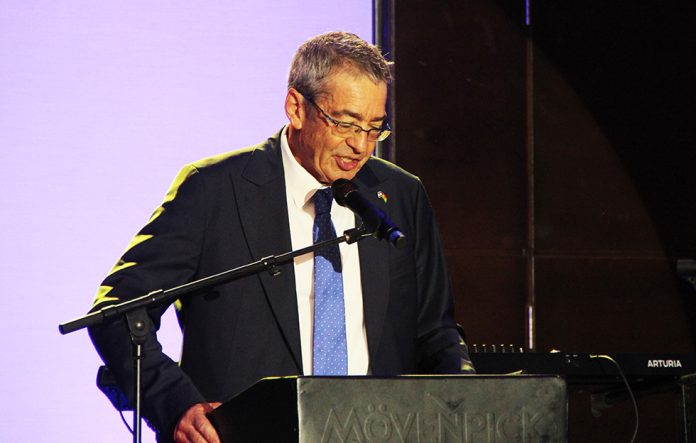 Israel’s Ambassador to Ghana, H.E. Roey Gilad, addressing the event in Accra.