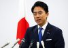 Japan defence minister denies militarism and criticises China’s ‘huge arsenal’
