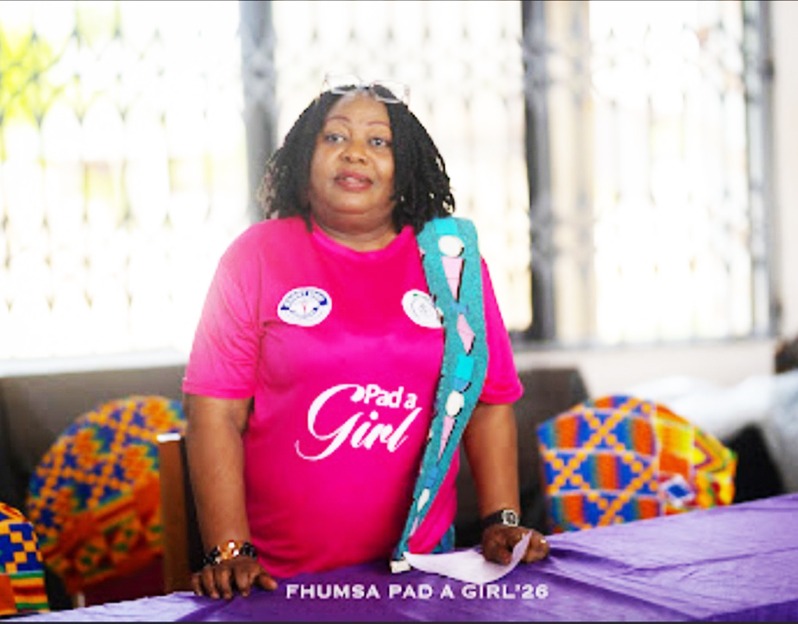 Medical students support 650 female Students with a three-month pad supply