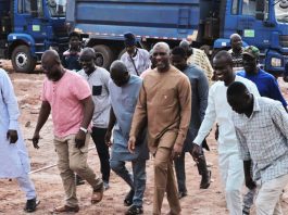 Asawase MP inspects development projects in Constituency