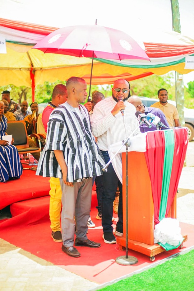 Mohammed Adams Sukparu addressing the gathering