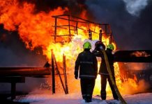 Large-scale Russian attack on Ukraine leaves four dead and dozens injured