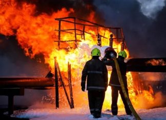 Large-scale Russian attack on Ukraine leaves four dead and dozens injured