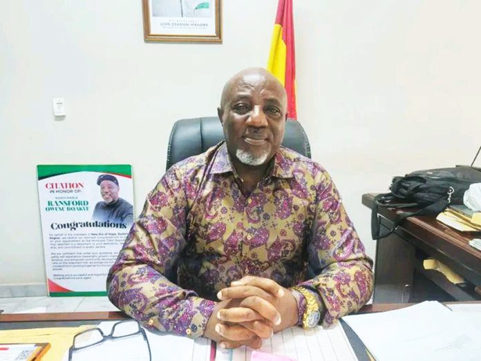 Mr. Ransford Owusu Boakye, Mayor of Koforidua