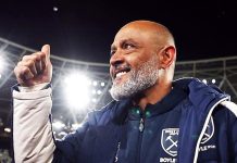 Nuno to stay as West Ham boss after relegation