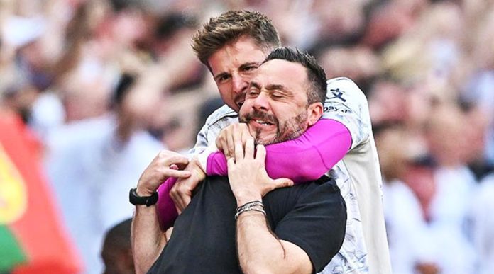 Spurs knew that victory would keep them up no matter what West Ham managed on Sunday
