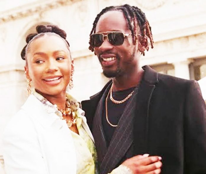 Temi Otedola and Mr Eazi