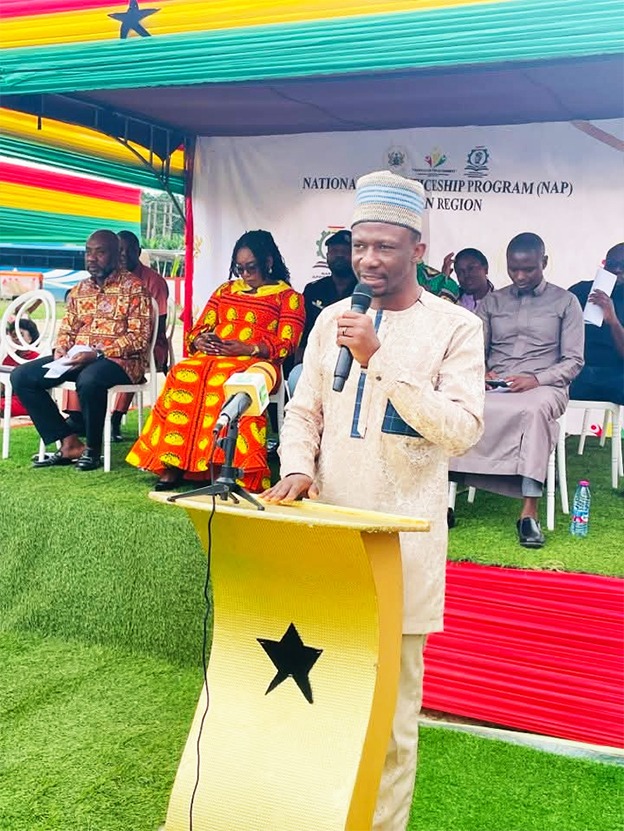 The District Chief Executive for Fanteakwa North, Abubakar Osman