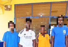 Wenchi District Court remands four suspect for alleged robbery