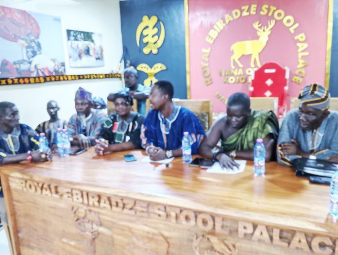 TheTakoradi-Amanful royal Ebiradze stool family