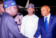 Tinubu Arrives In Kenya For Africa/France Summit