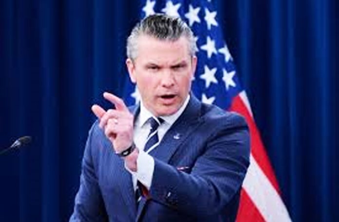 US Defense Secretary Pete Hegseth