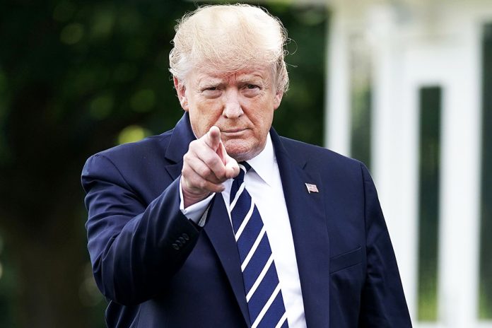 US President Donald Trump