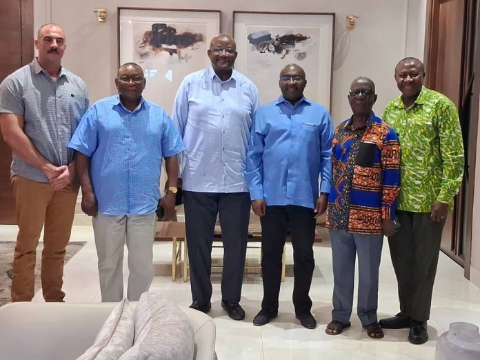 Awentami Paul Afoko with Dr Bawumia