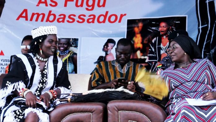 Wiyaala and Minister for Tourism, Abla Dzifa Gomashie
