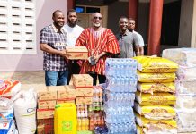 Ashanti Council of State Member donates food items to two Orphanages in Kumasi