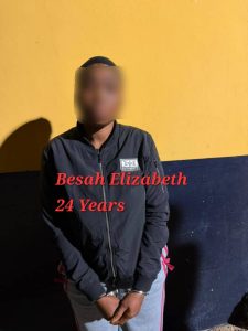 Acheampong Otuo Kofi, 28, in police custody.