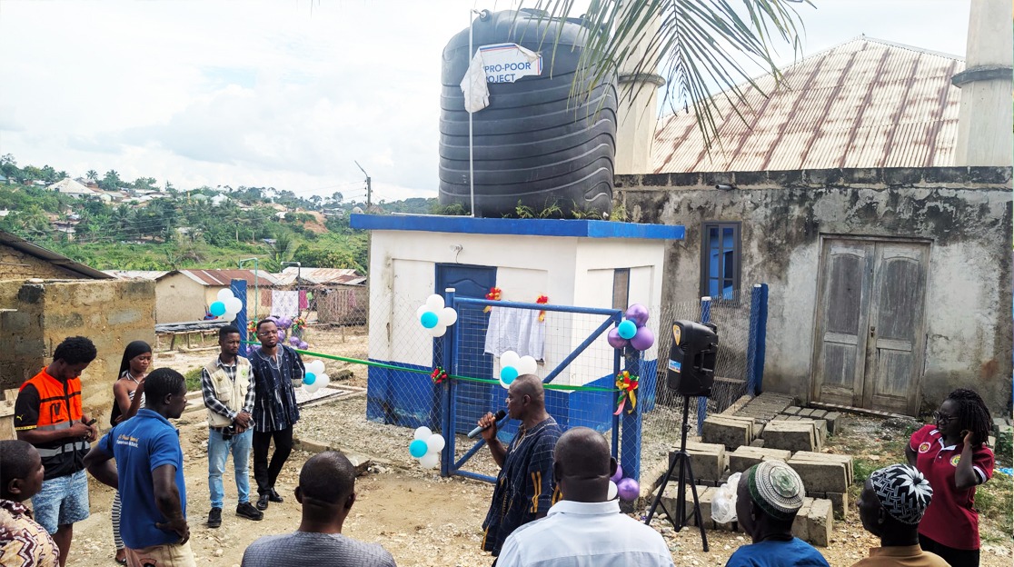 Clean water finally flows at Mbease-Nsuta after years of struggle