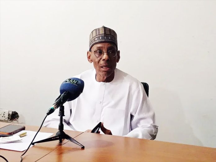 National Chairman of Peoples Redemption Party (PRP), Dr Hakeem Baba-Ahmed