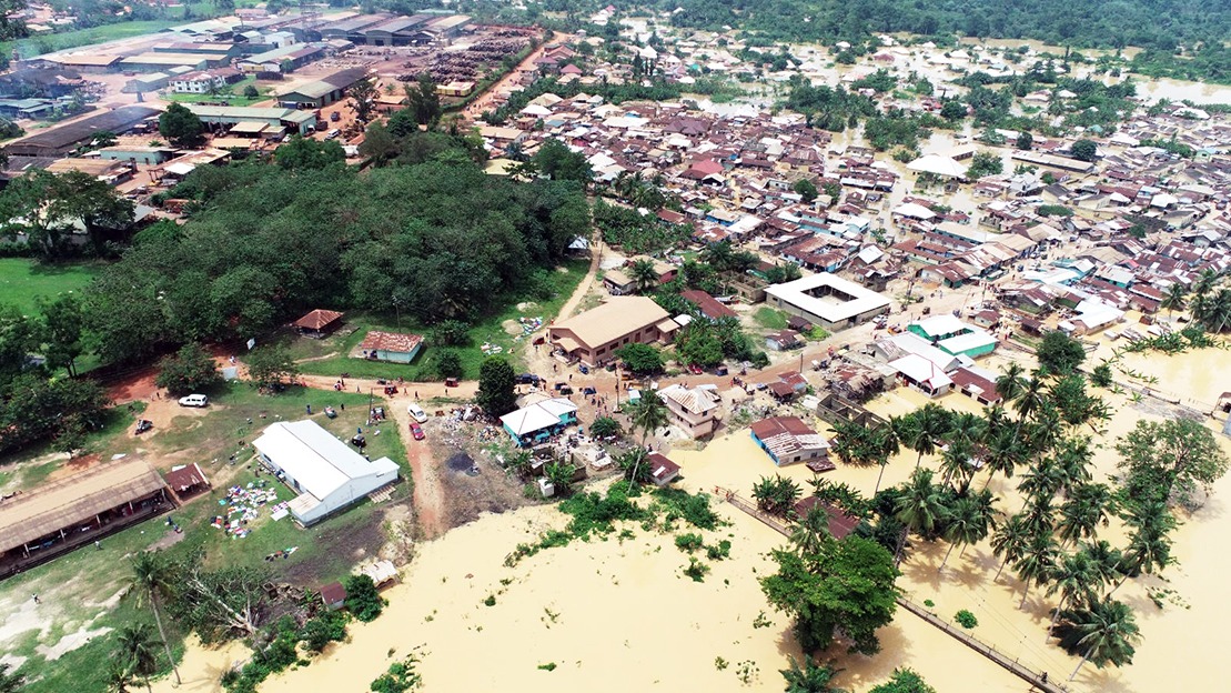 Floodwaters devastate Samreboi