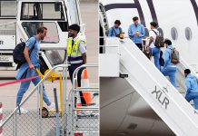 England fly out to the World Cup in the United States