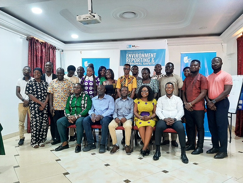 GJA-Ashanti organises training on Environmental Reporting and Personal Safety