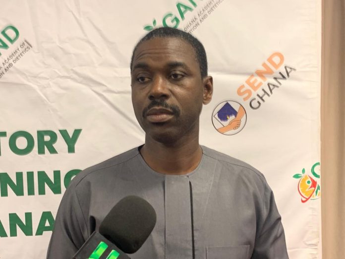 The President of GAND-Rev. Prince Baidoo .