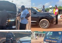 MTTD Arrests 13 Drivers for Illegal Use of Sirens on Kasoa-Winneba Highway