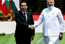 Indian PM Modi meets Myanmar military gov’t leader in New Delhi