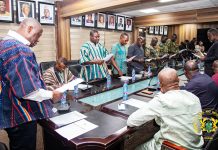 Armah Buah Inaugurates G/A Taskforce To Fight Encroachment On State Lands