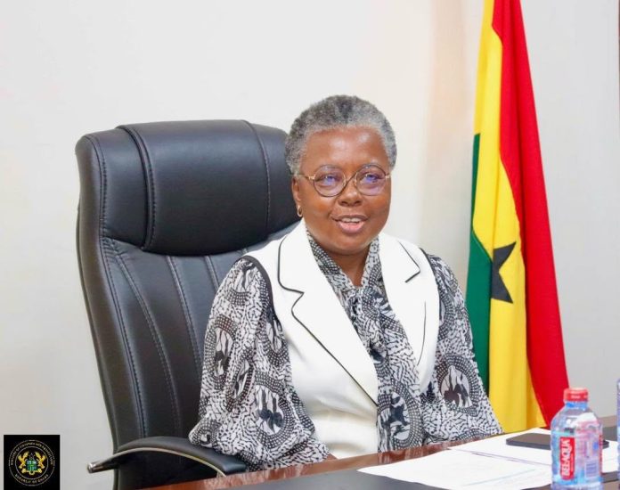 Madam Emelia Arthur, Minister for Fisheries
